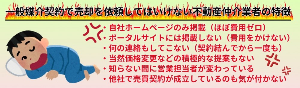 一般媒介契約で売却を依頼